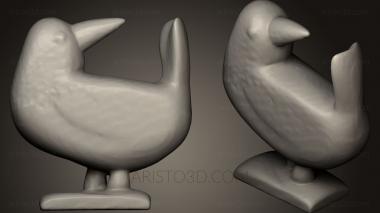 Animal figurines (STKJ_0487) 3D model for CNC machine